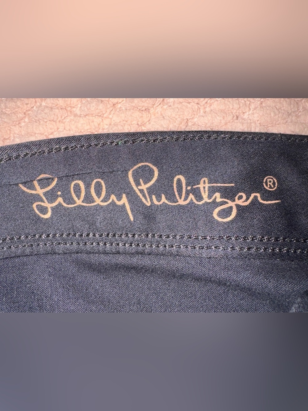 Lilly Pulitzer Worth Skinny Pants Black Size 4 EUC - Picture 12 of 13